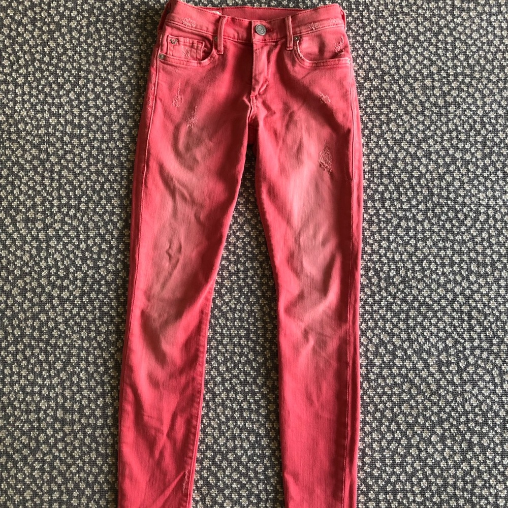 True Religion Midrise Super Skinny Halle - 23
